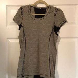Lululemon Striped athletic top